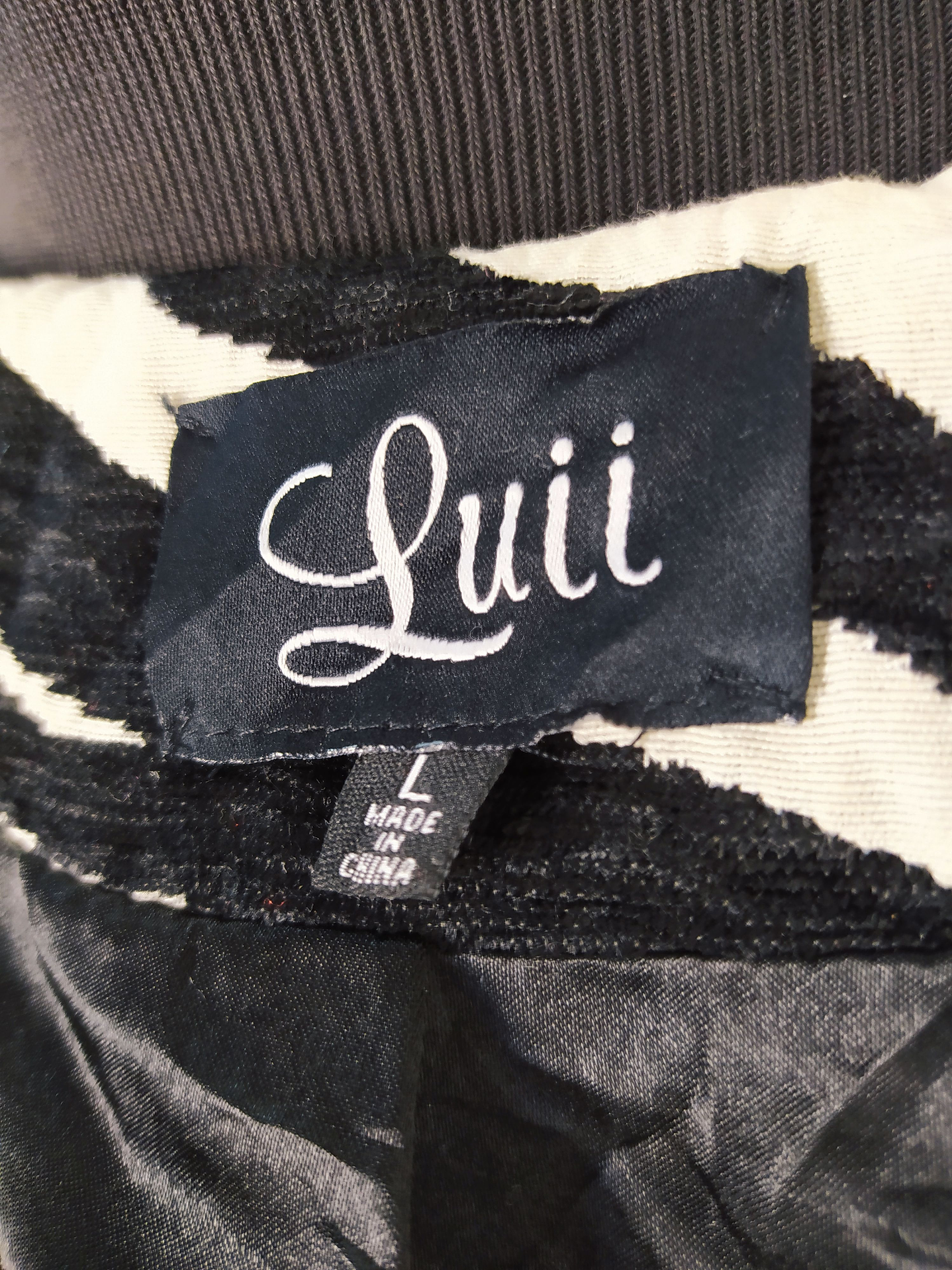 Abrigo mujer Luii animal print Cebra nuevo TALLA M - MM139 7