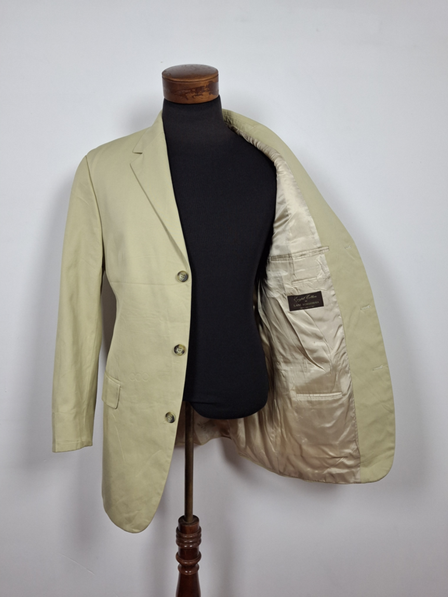 Blazer Lane Borgosesia Beige TALLA L - BH144 4