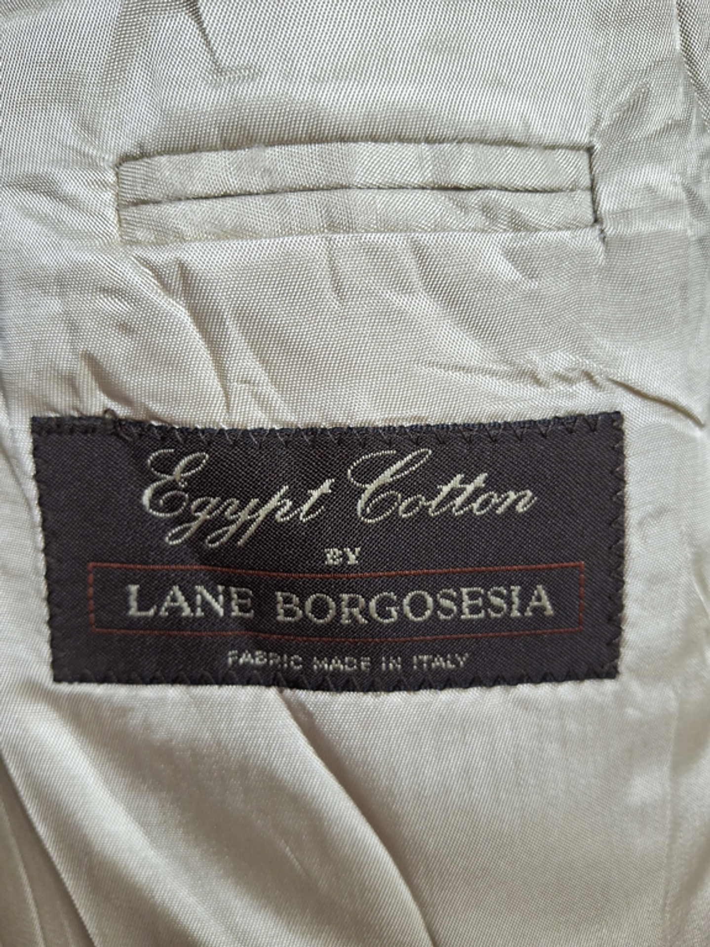 Blazer Lane Borgosesia Beige TALLA L - BH144 5