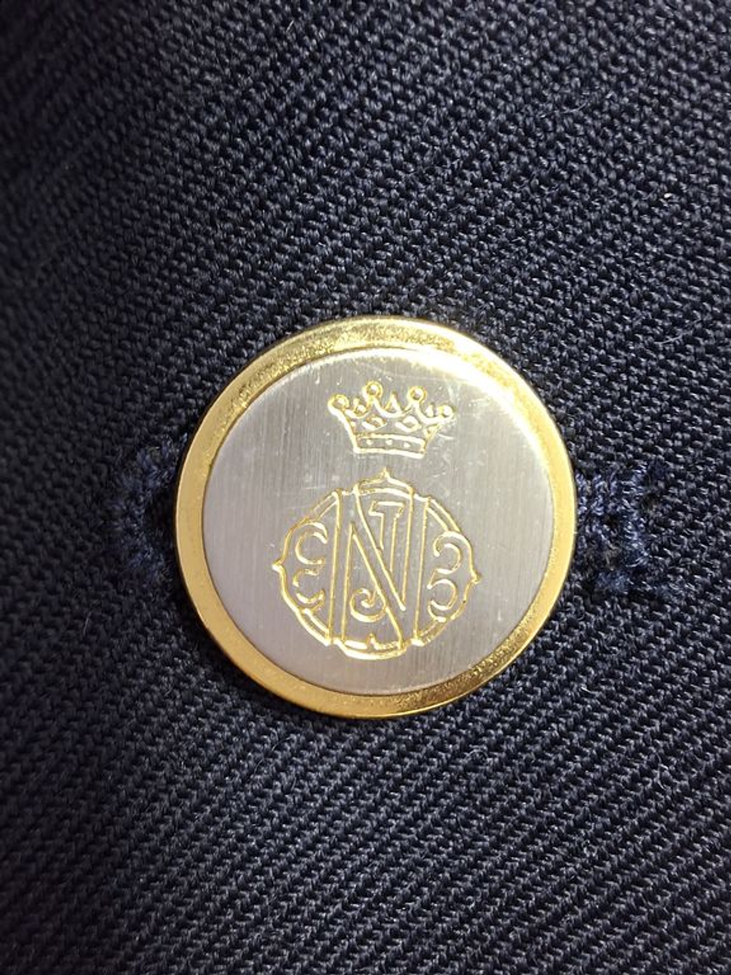 Blazer pura lana virgen Chatsworth Azul TALLA M- BH150 5