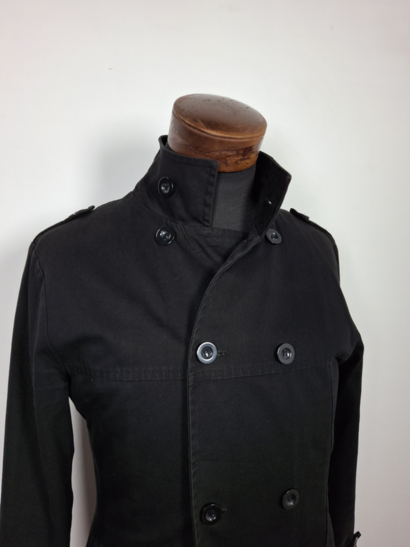 Chaqueta Blazer Don't Panic Negro Cruzado TALLA SM - BH148 4