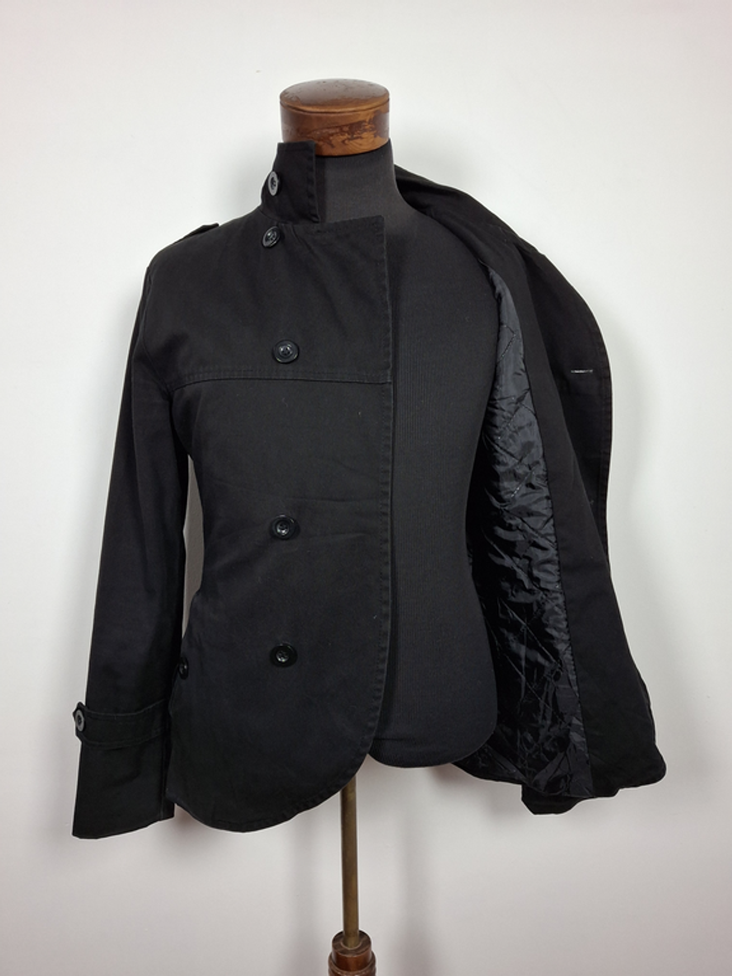 Chaqueta Blazer Don't Panic Negro Cruzado TALLA SM - BH148 5