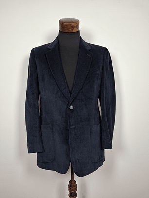 Blazer Pat Pickles Cambridge Azul cotelé TALLA S - BH151
