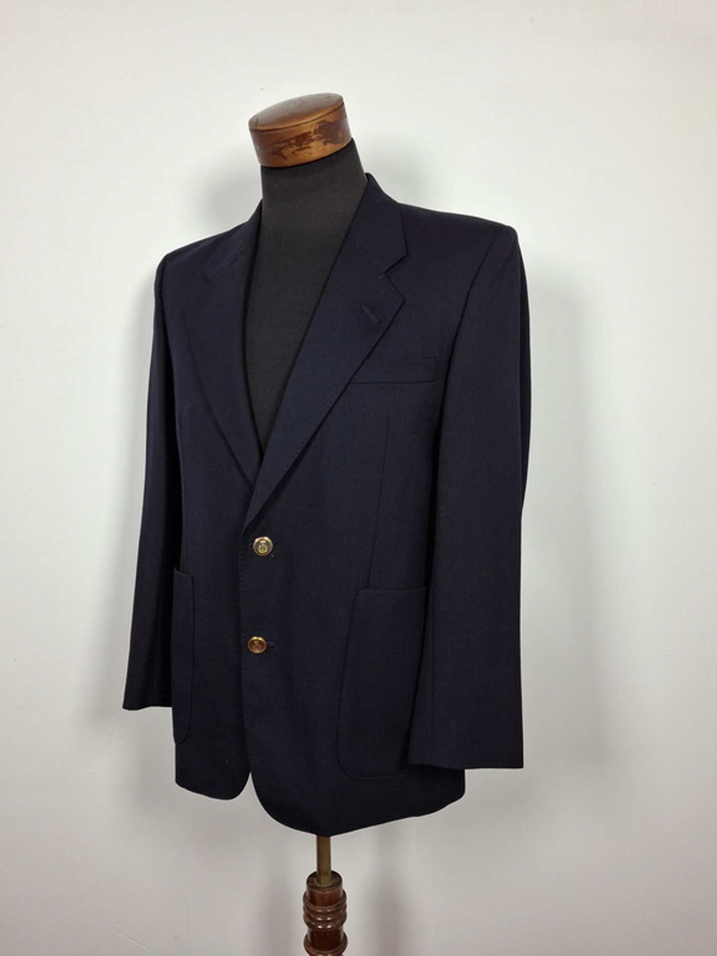 Blazer pura lana virgen Chatsworth Azul TALLA M- BH150 2