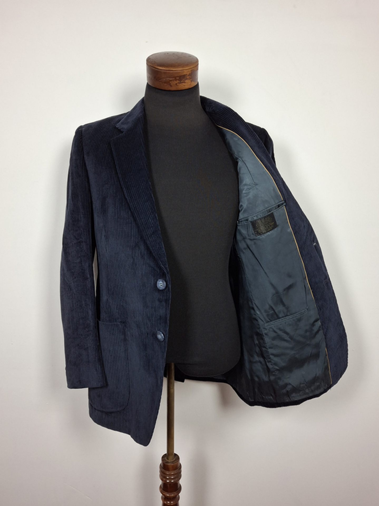 Blazer Pat Pickles Cambridge Azul cotelé TALLA S - BH151 4