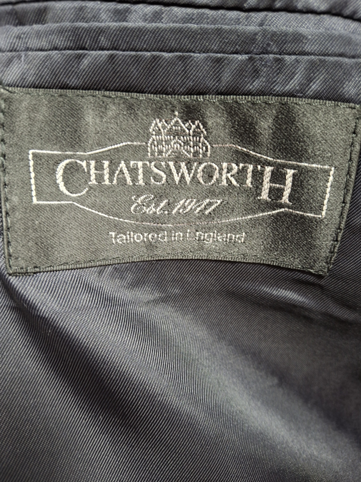 Blazer pura lana virgen Chatsworth Azul TALLA M- BH150 6