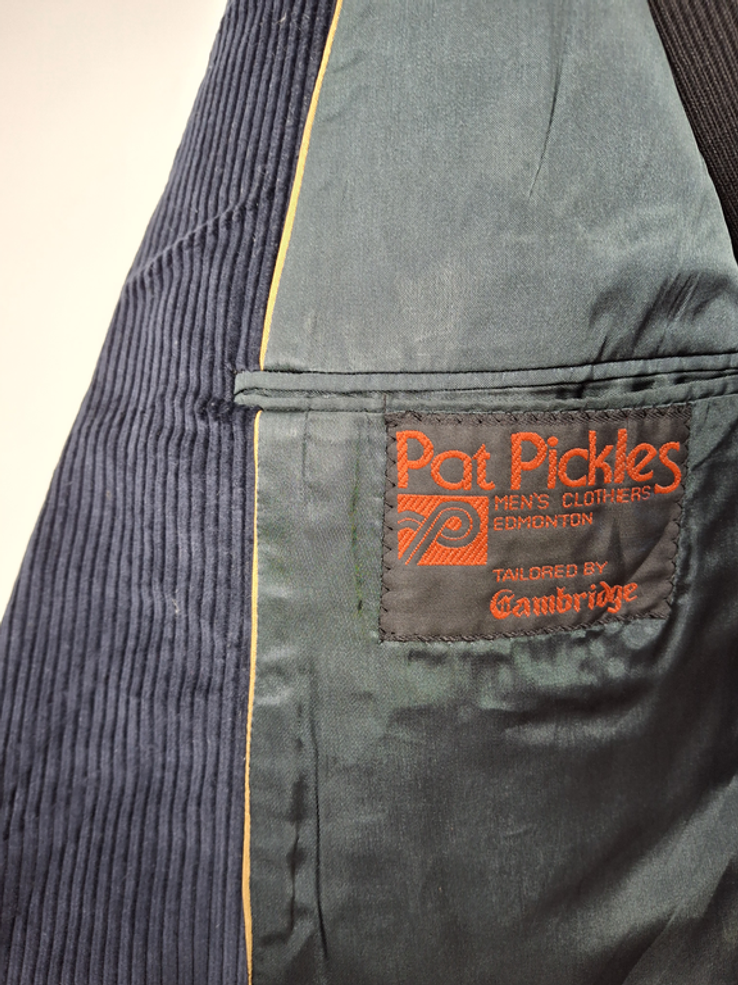 Blazer Pat Pickles Cambridge Azul cotelé TALLA S - BH151 5