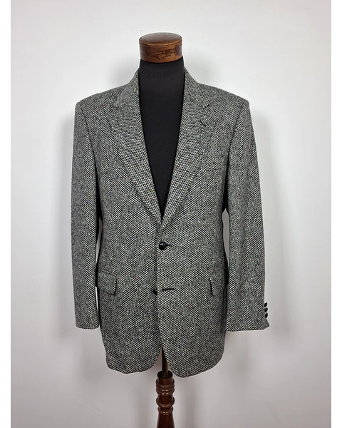Blazer 100% lana virgen tweed Marks & Spencer TALLA L
