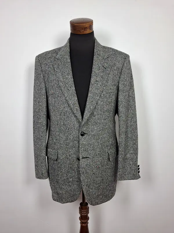 Blazer 100% lana virgen tweed Marks & Spencer TALLA L