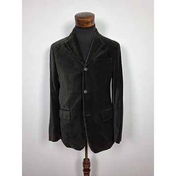 Blazer terciopelo Ted Baker hombre Verde elegante TALLA S- BH163