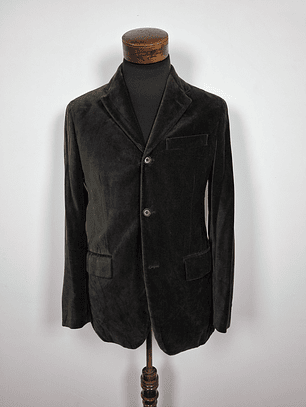 Blazer terciopelo Ted Baker hombre Verde elegante TALLA S- BH163