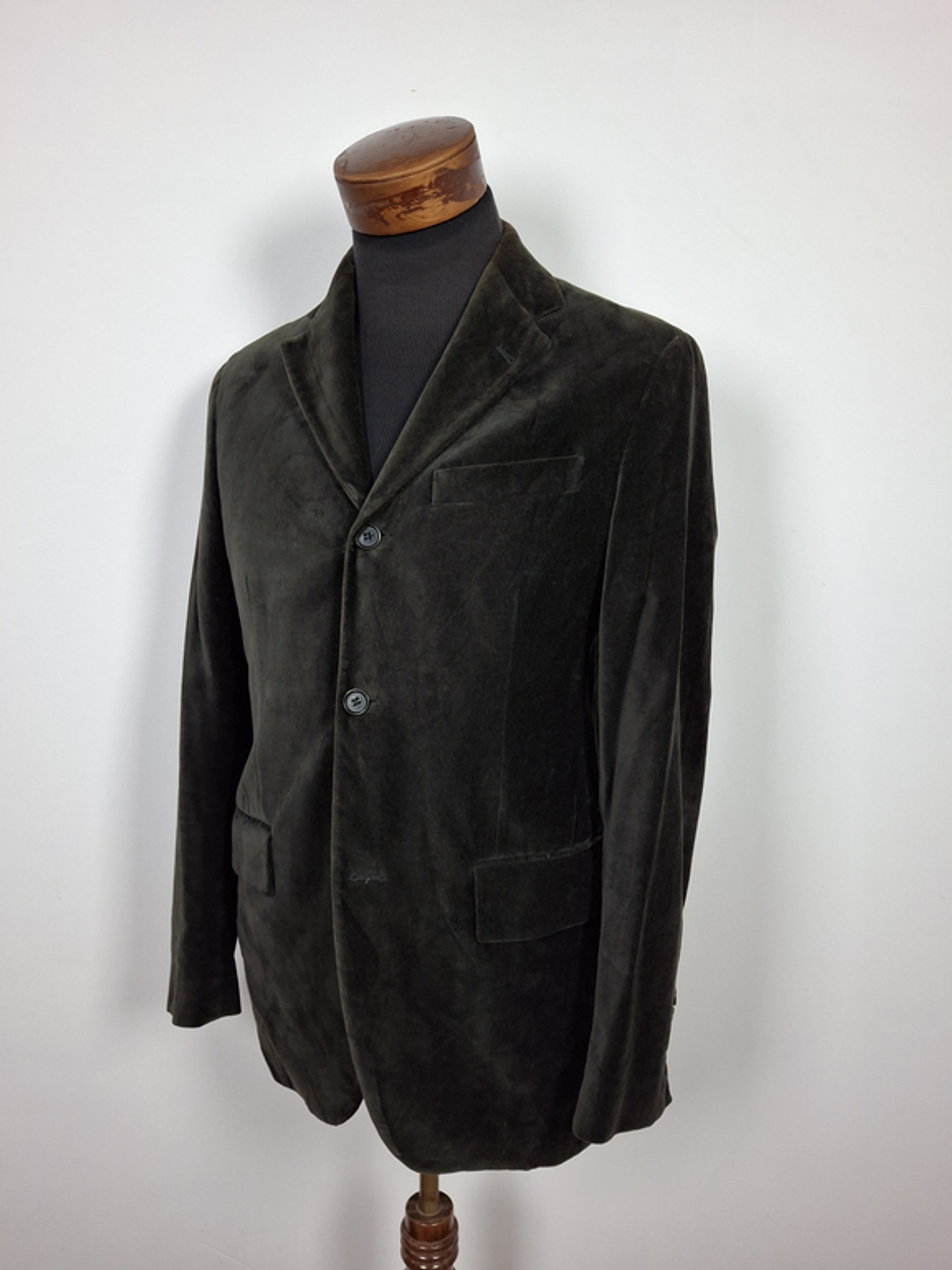 Blazer terciopelo Ted Baker hombre Verde elegante TALLA S- BH163 2