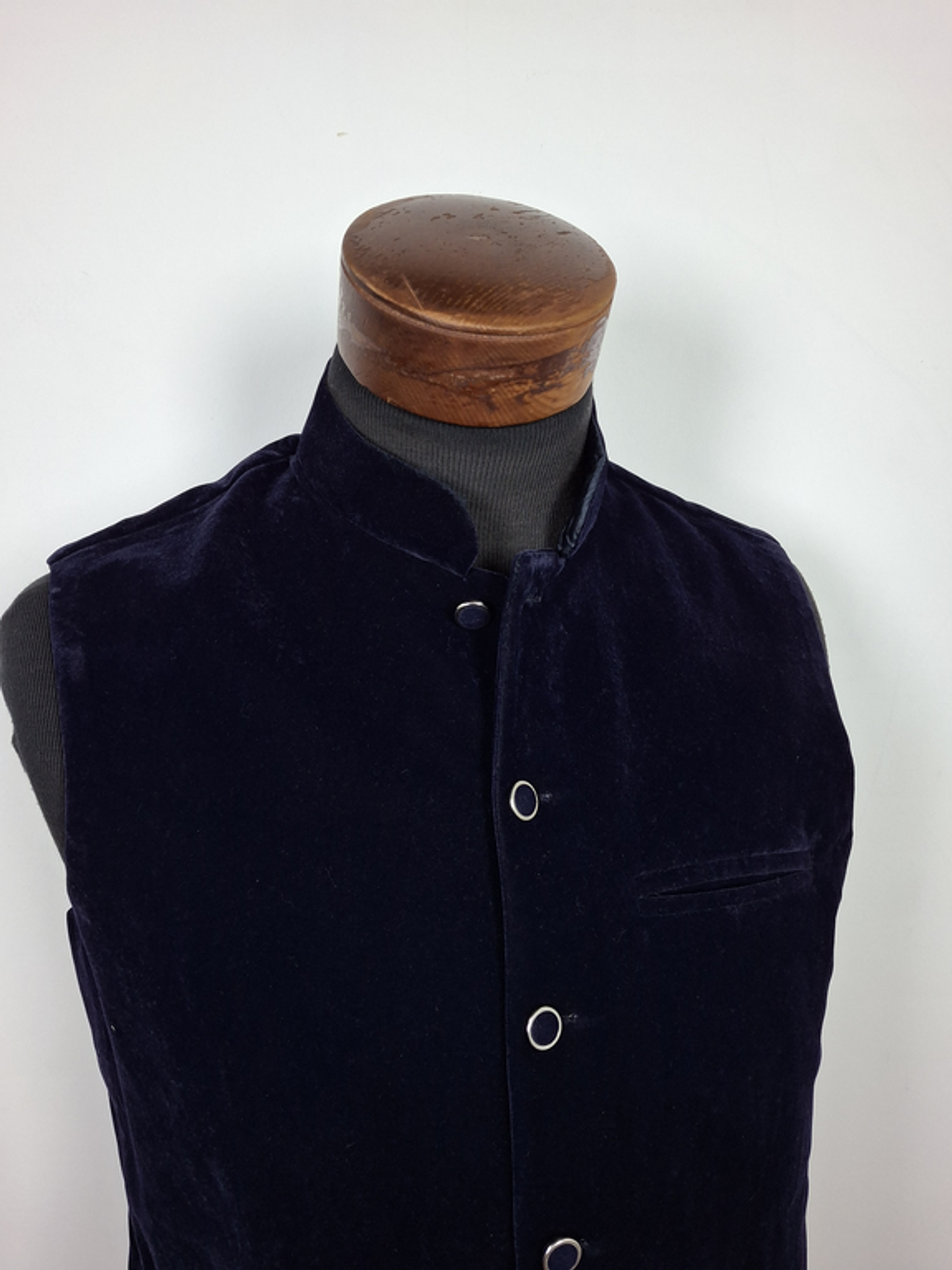 Chaquetilla Azul Terciopelo Gillette - BH162 4