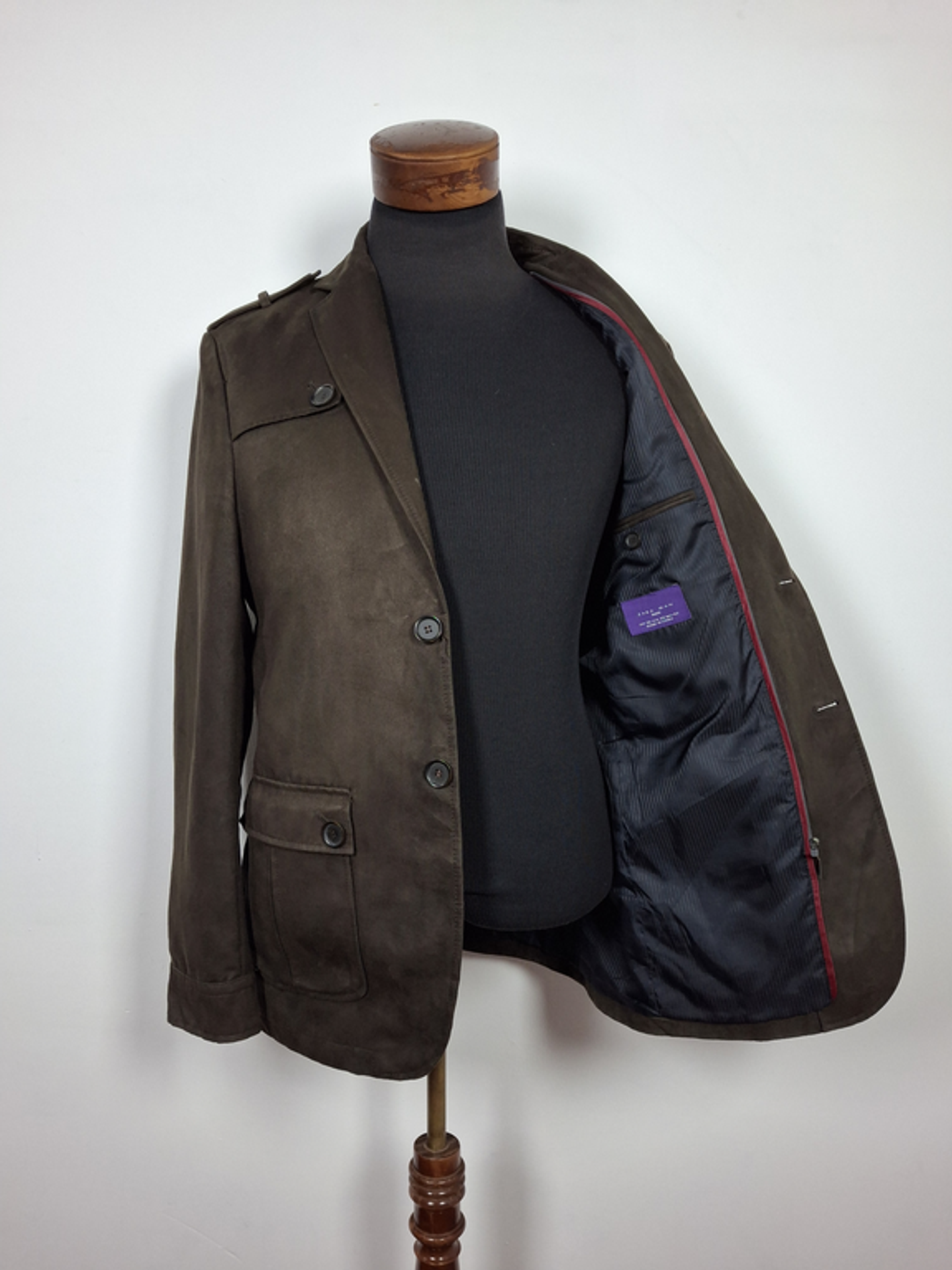 Blazer semiformal Zara Man Cafe - TALLA SM BH168 4