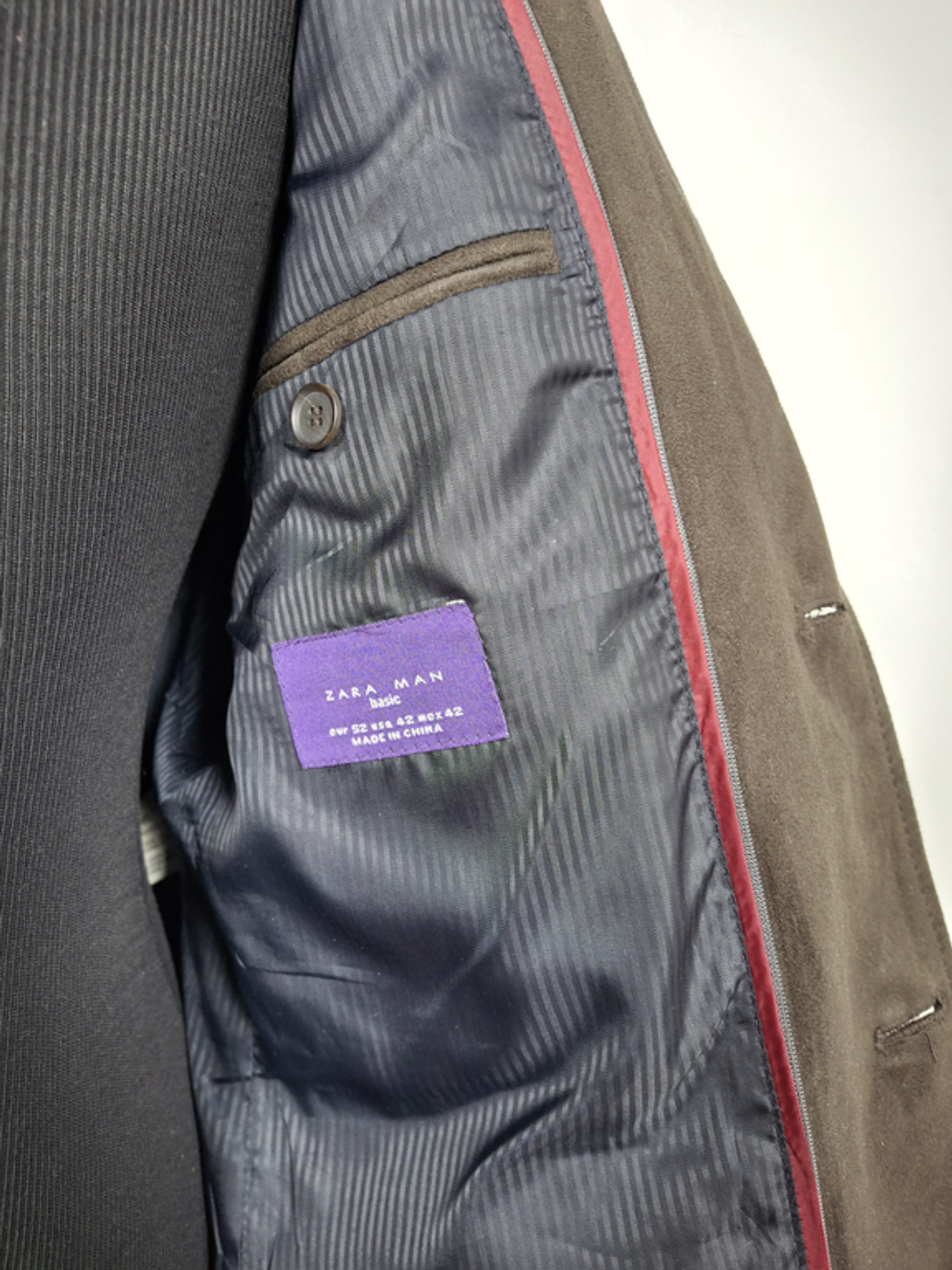 Blazer semiformal Zara Man Cafe - TALLA SM BH168 5