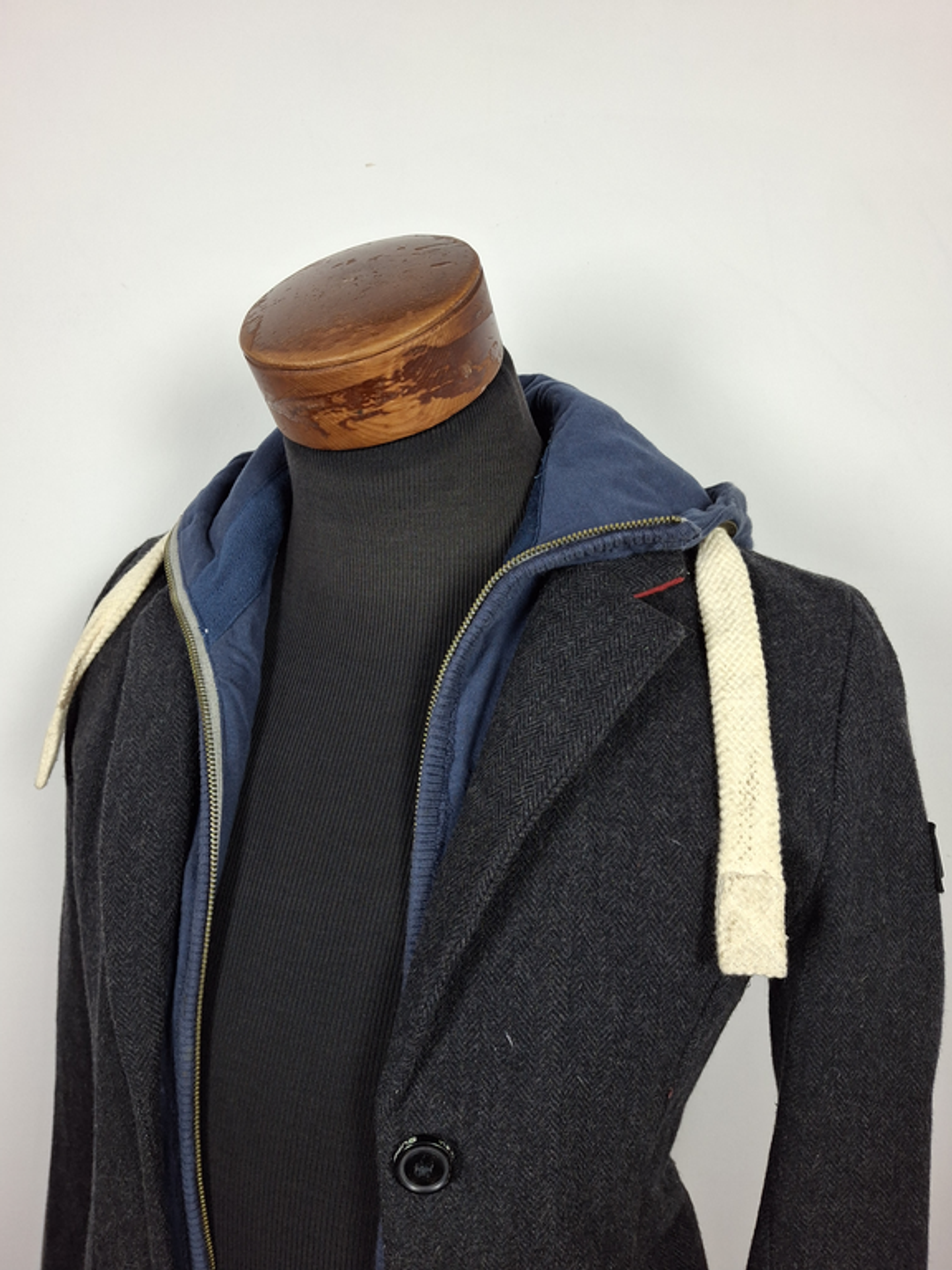 Chaqueta con gorro Superdry Juvenil / niño Plomo TALLA M JUVENIL 12-14 años - BH170 3