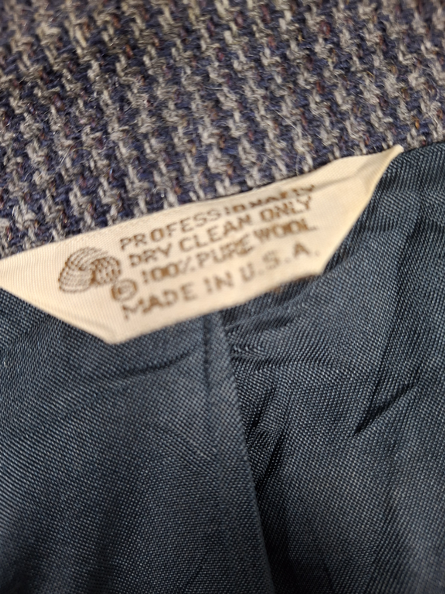 Blazer pura lana virgen Dickinson & Lee Tweed - TALLA 2XL BH176 7