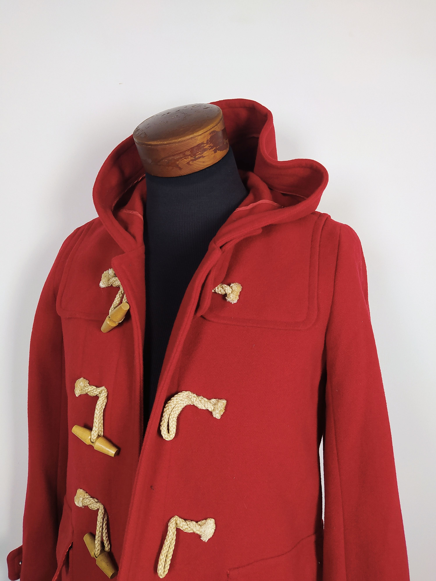 Abrigo montgomery lana hombre Talla XS - INE ROJO - C293 2