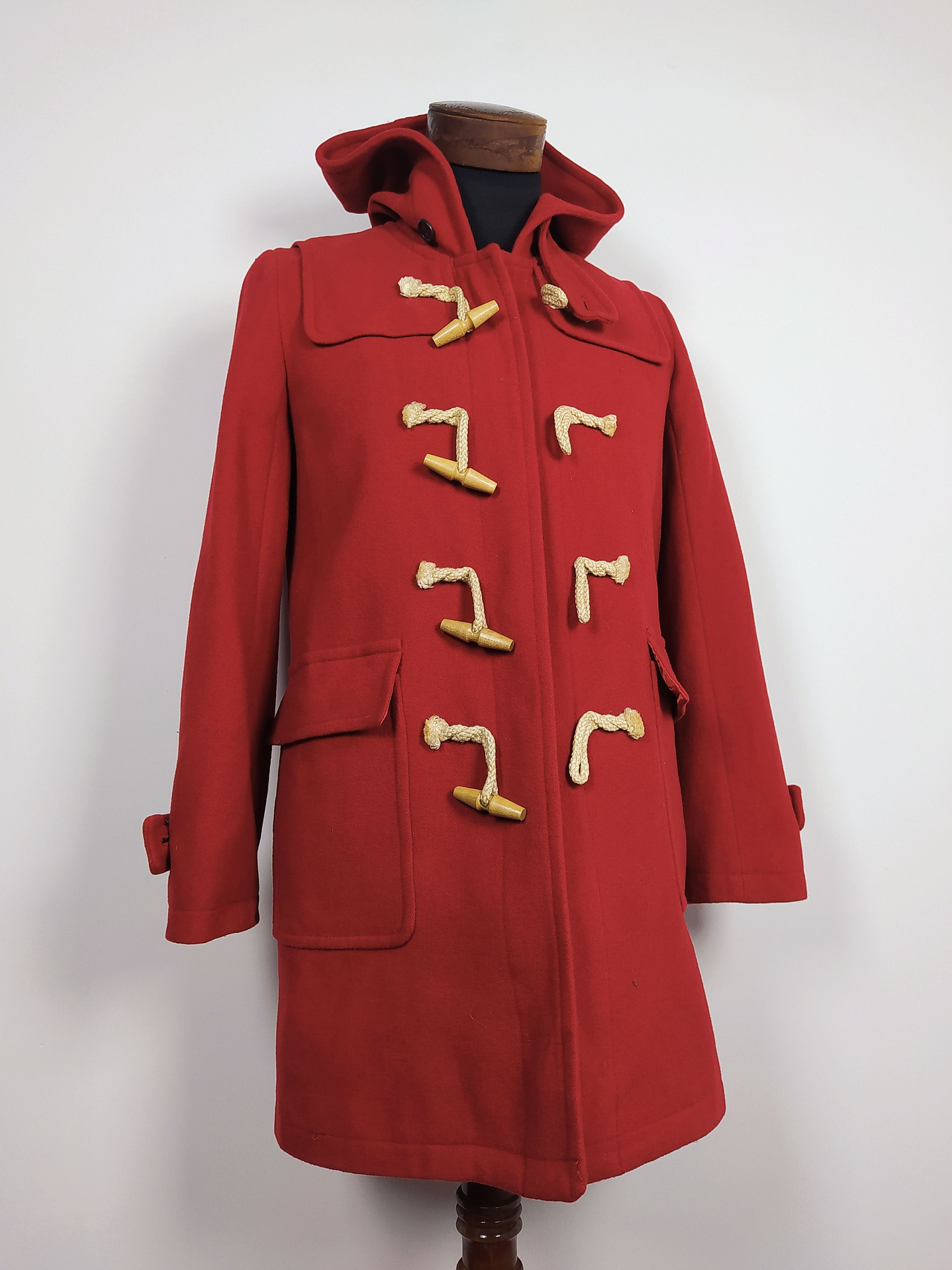 Abrigo montgomery lana hombre Talla XS - INE ROJO - C293 6