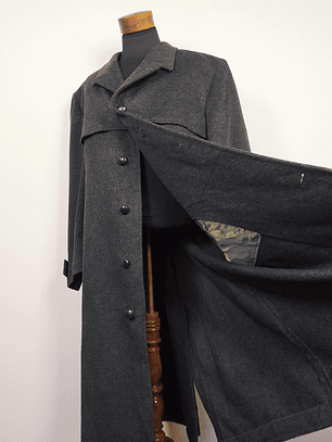 Abrigo Tirolés Loden Original Austria – 100% Lana Virgen – Largo Premium – Talla 2XL