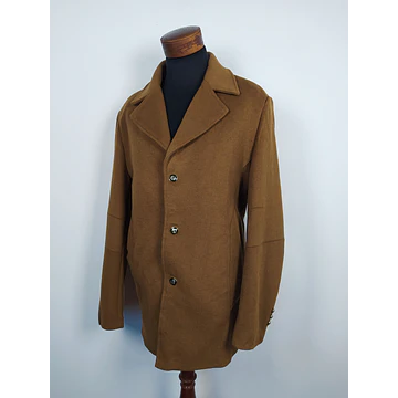 Abrigo lana Talla XL - CHOU YATOU CARAMELO - C308