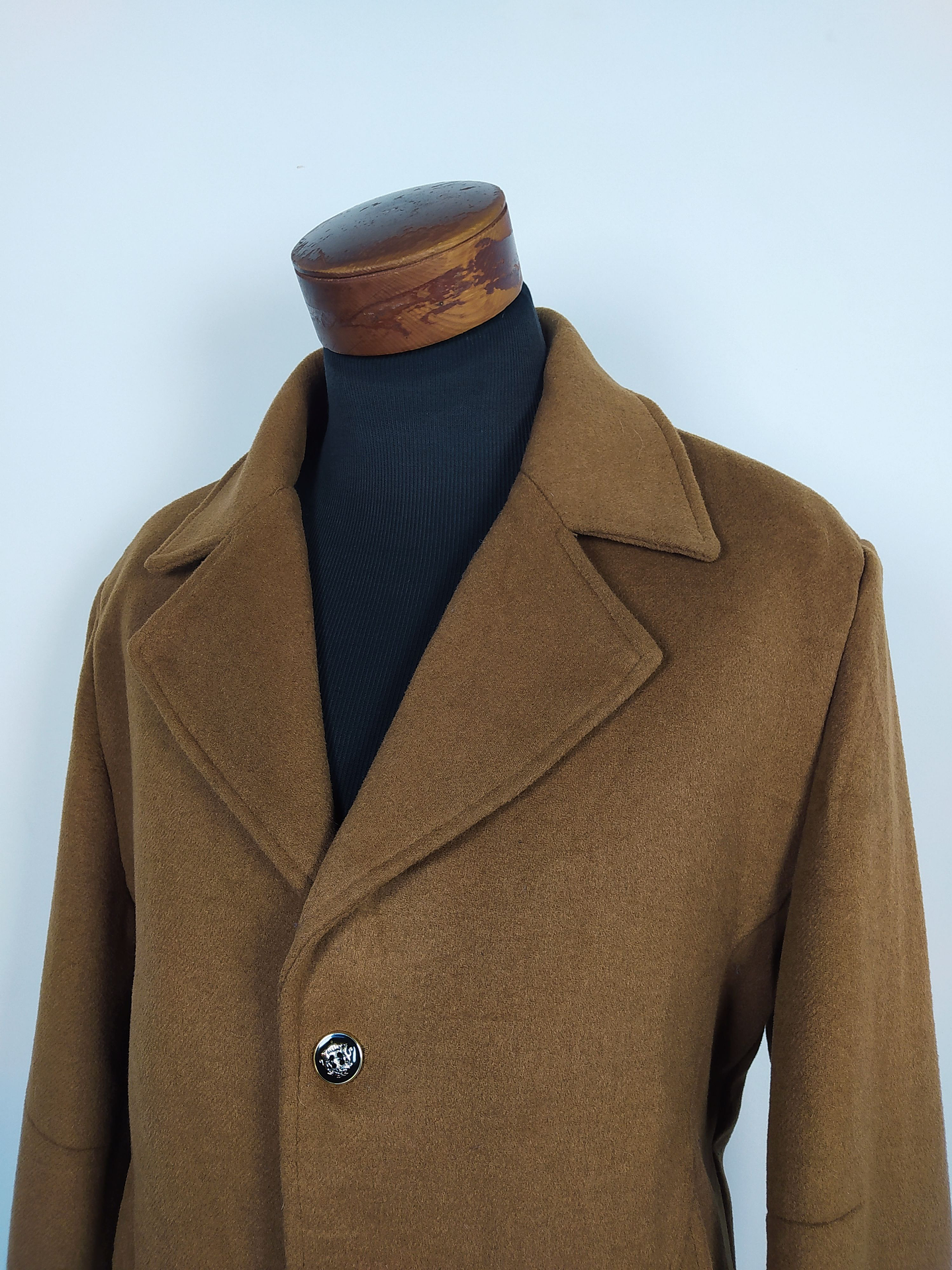 Abrigo lana Talla XL - CHOU YATOU CARAMELO - C308 2