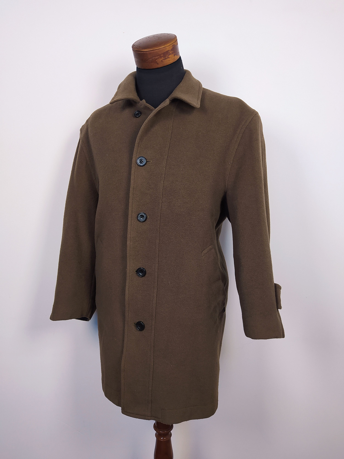 Abrigo pura lana y cashmere hombre Talla XL - GENTLAUREL CAFE VERDOSO - C310 1