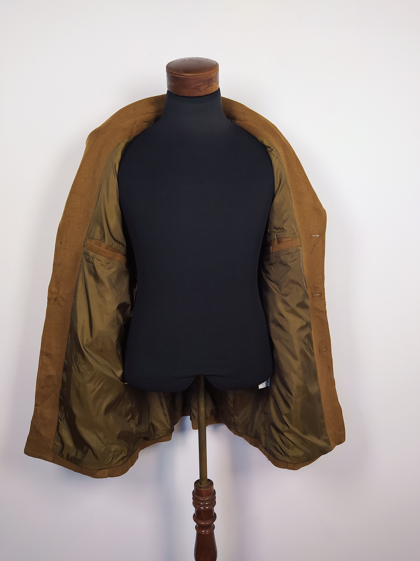 Abrigo lana Talla XL - CHOU YATOU CARAMELO - C308 5