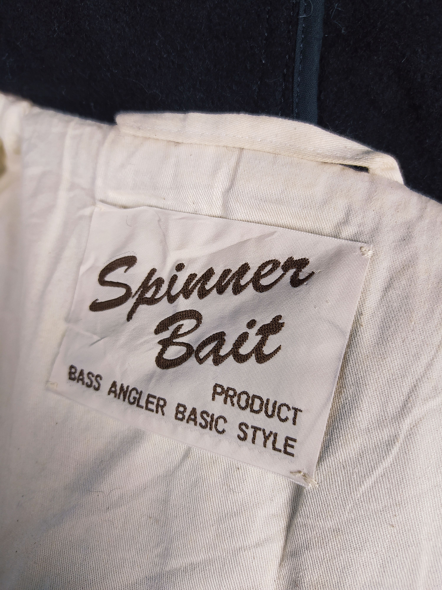 Abrigo Montgomery lana hombre Spinner Bait Negro Talla S - C327 6