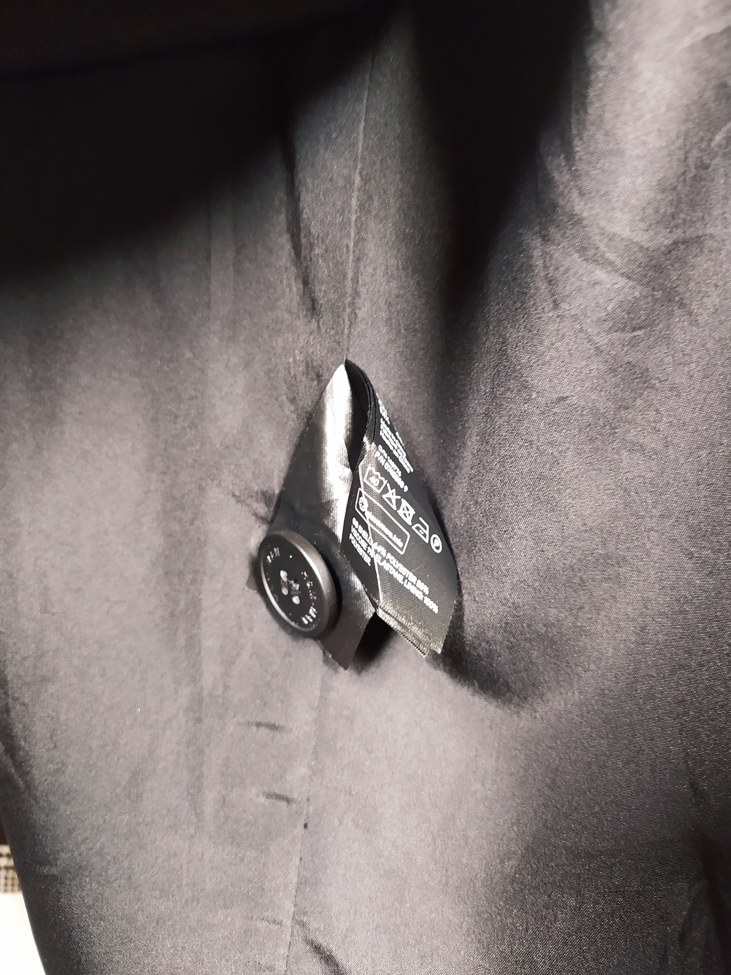 Abrigo hombre H&M Principe Gales Talla ML - C329 6