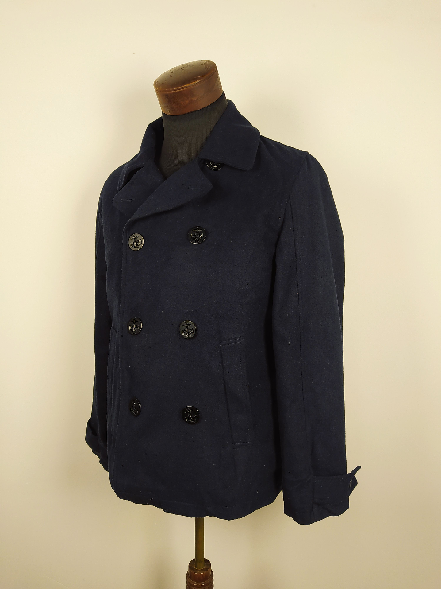 Abrigo Marinero lana hombre Lobby Azul Talla S - GG04 2