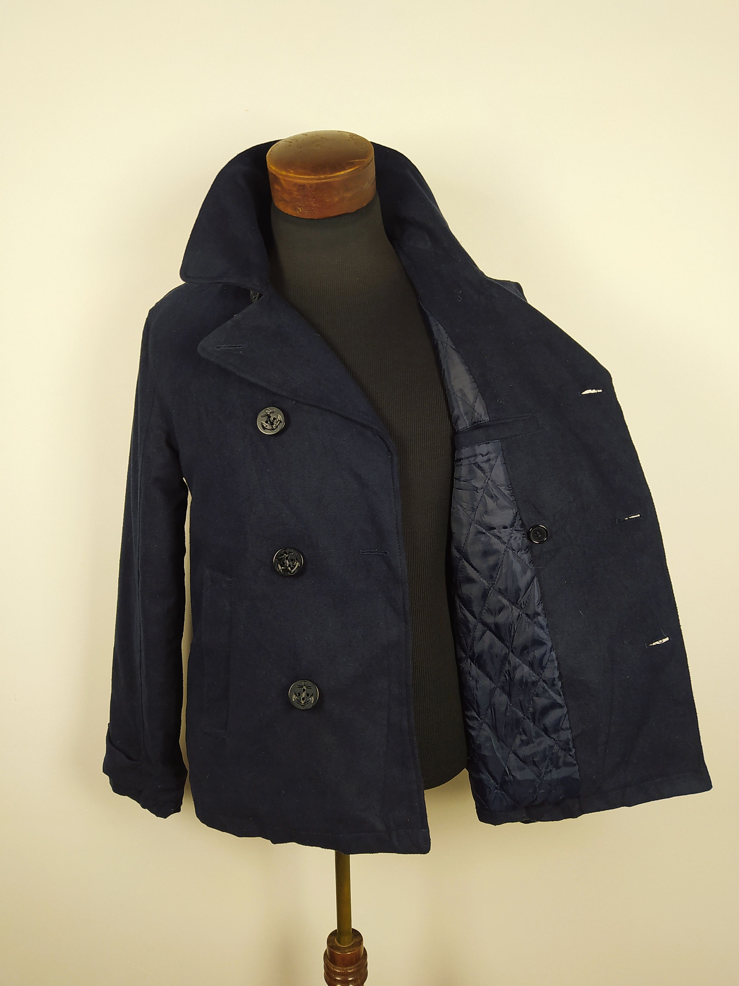 Abrigo Marinero lana hombre Lobby Azul Talla S - GG04 5