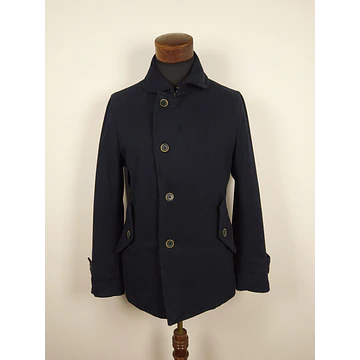 Abrigo lana hombre Harvard Azul Talla SM - GG16