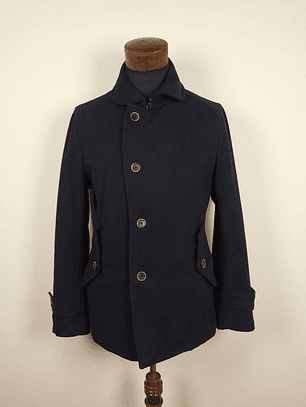 Abrigo lana hombre Harvard Azul Talla SM - GG16