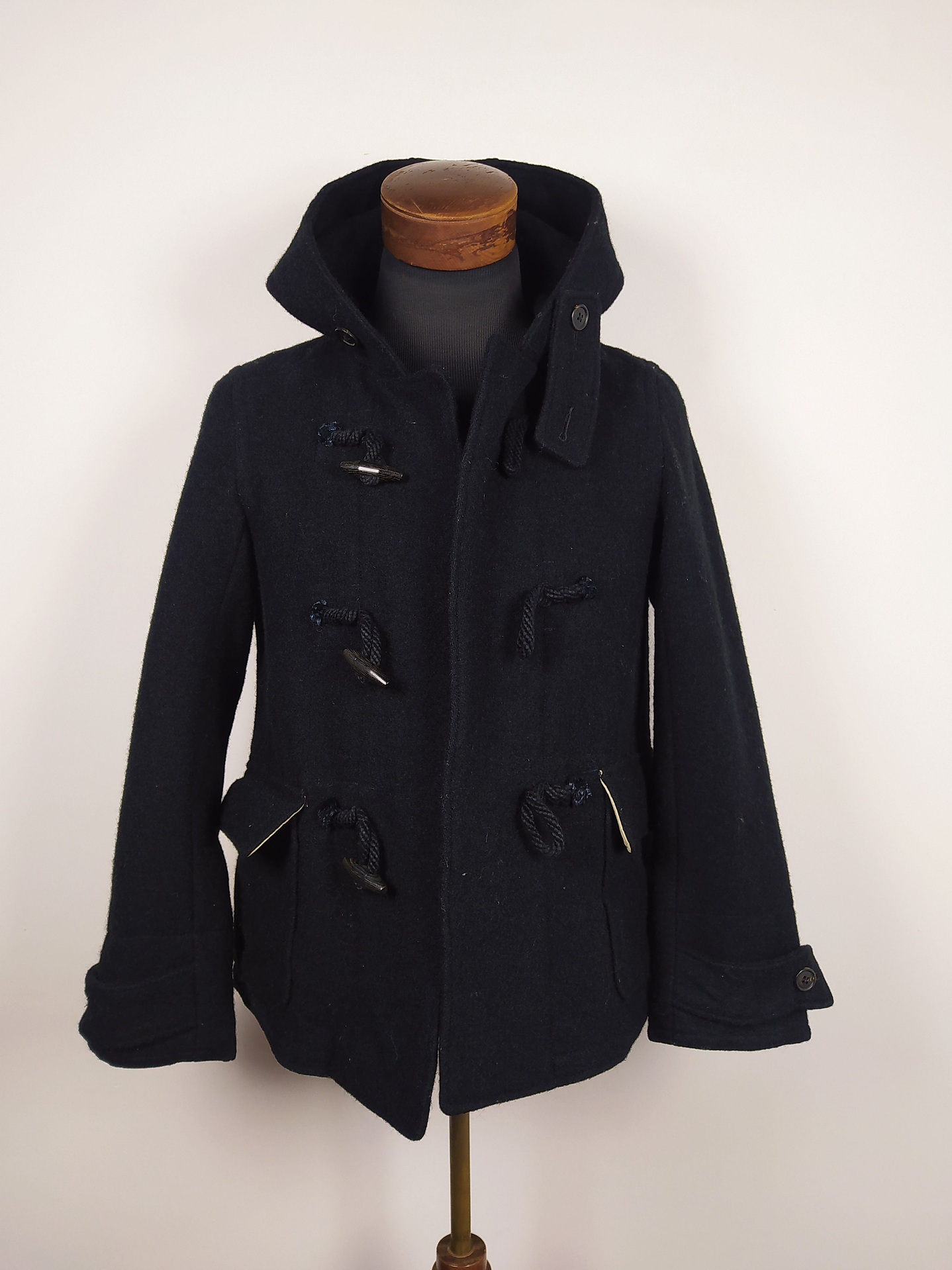 Abrigo Montgomery lana hombre Tomorrowland Plomo Talla XS  1