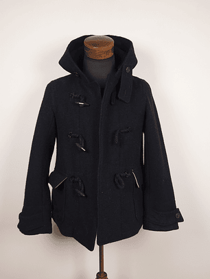 Abrigo Montgomery lana hombre Tomorrowland Plomo Talla XS 