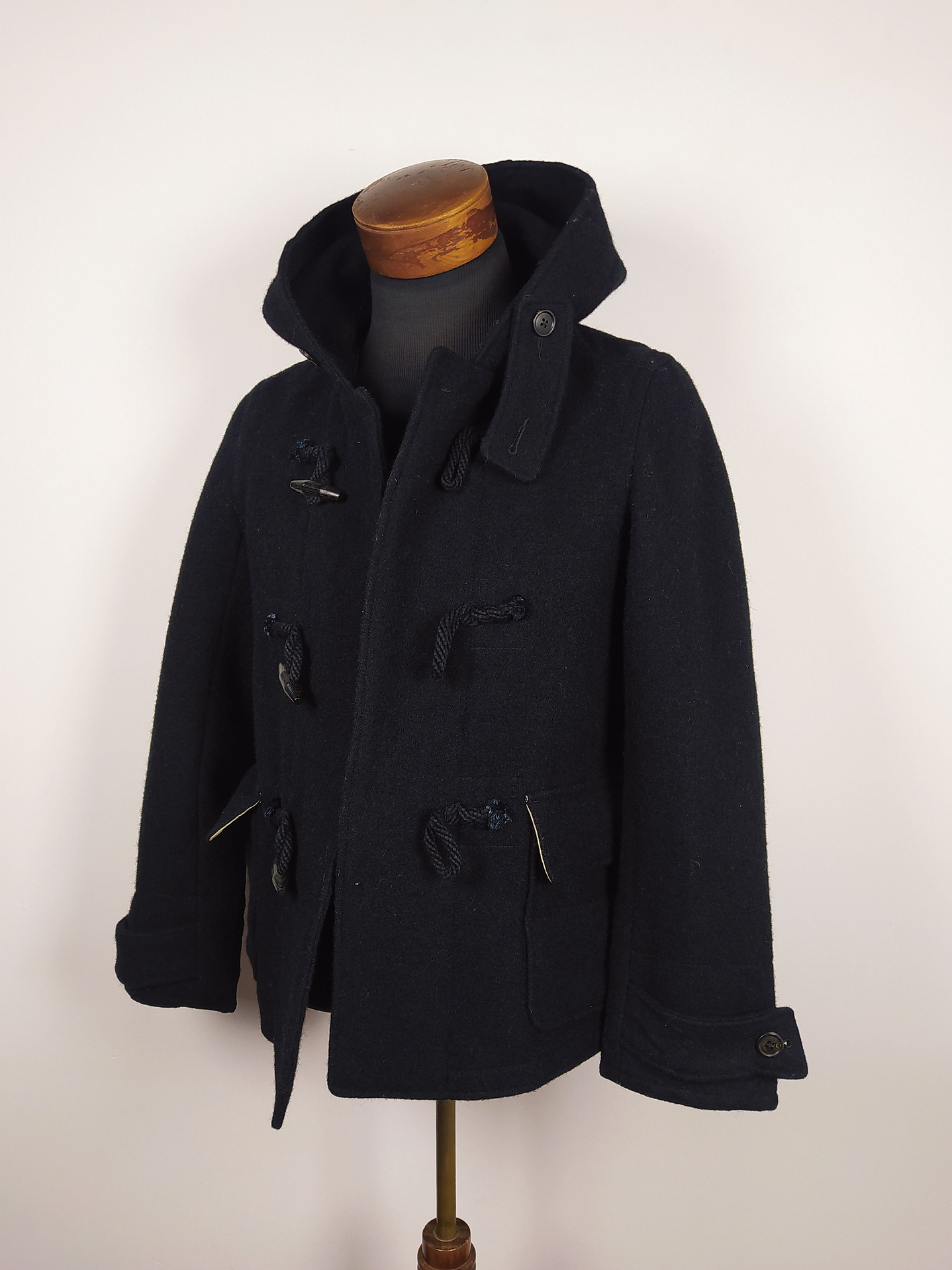 Abrigo Montgomery lana hombre Tomorrowland Plomo Talla XS  3