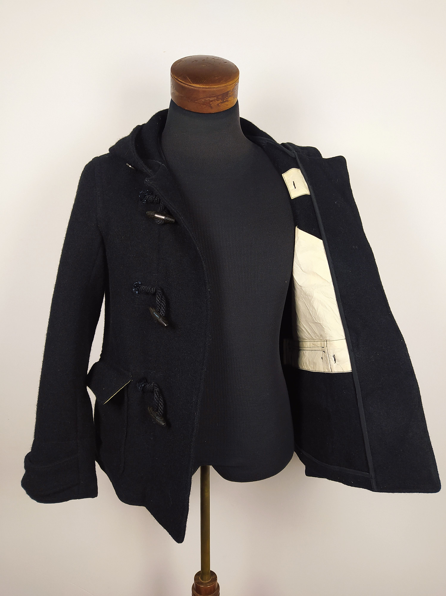 Abrigo Montgomery lana hombre Tomorrowland Plomo Talla XS  2