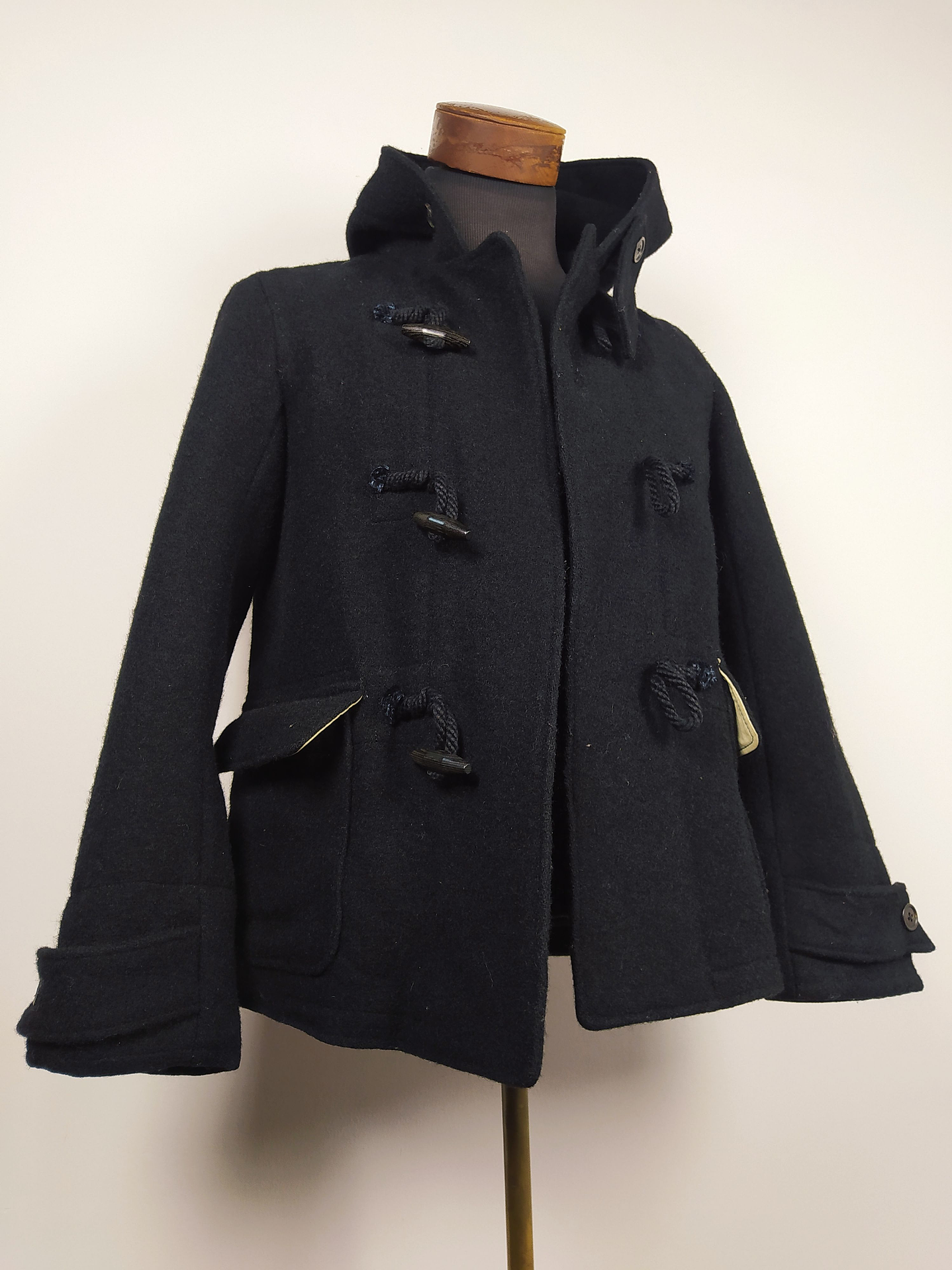 Abrigo Montgomery lana hombre Tomorrowland Plomo Talla XS  6