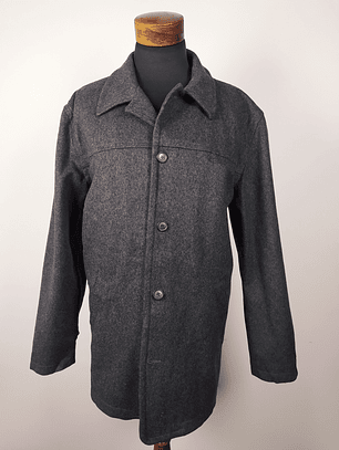 Abrigo lana hombre Talla XXL J CREW PLOMO - GG21