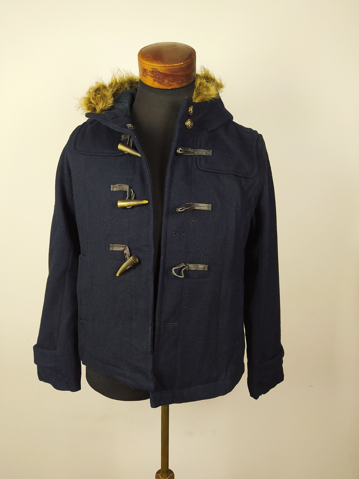 Abrigo montgomery lana Talla M EARTH AZUL - GG24 1