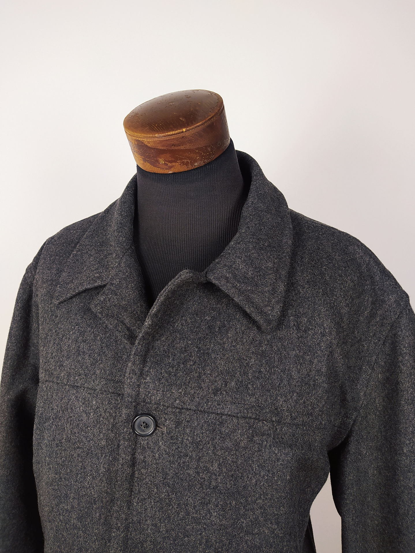 Abrigo lana hombre Talla XXL J CREW PLOMO - GG21 3