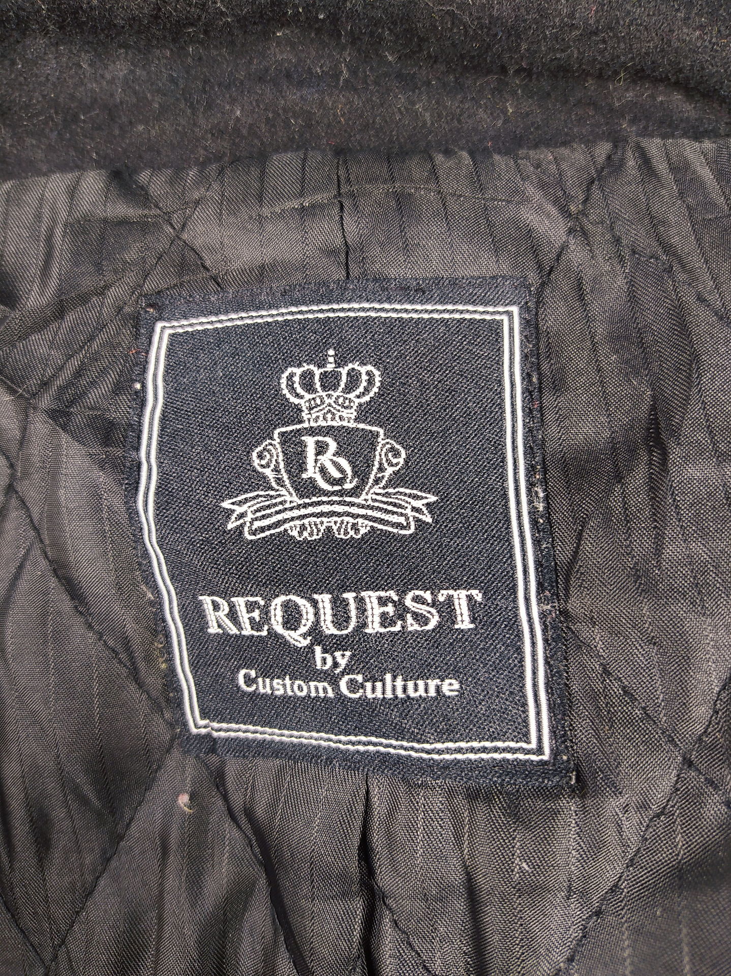 Abrigo marinero lana hombre Talla SM REQUEST NEGRO - GG23 4