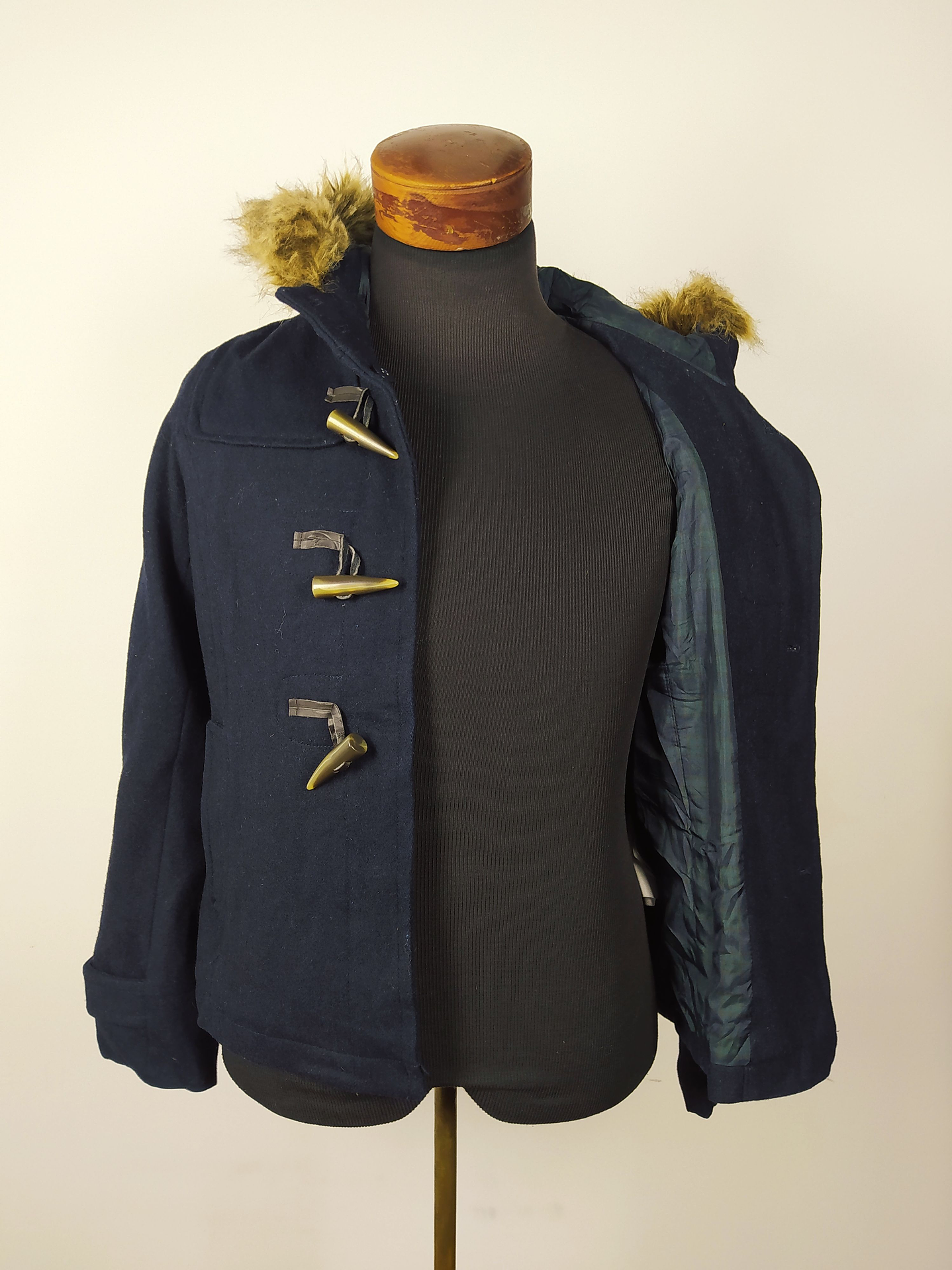 Abrigo montgomery lana Talla M EARTH AZUL - GG24 4