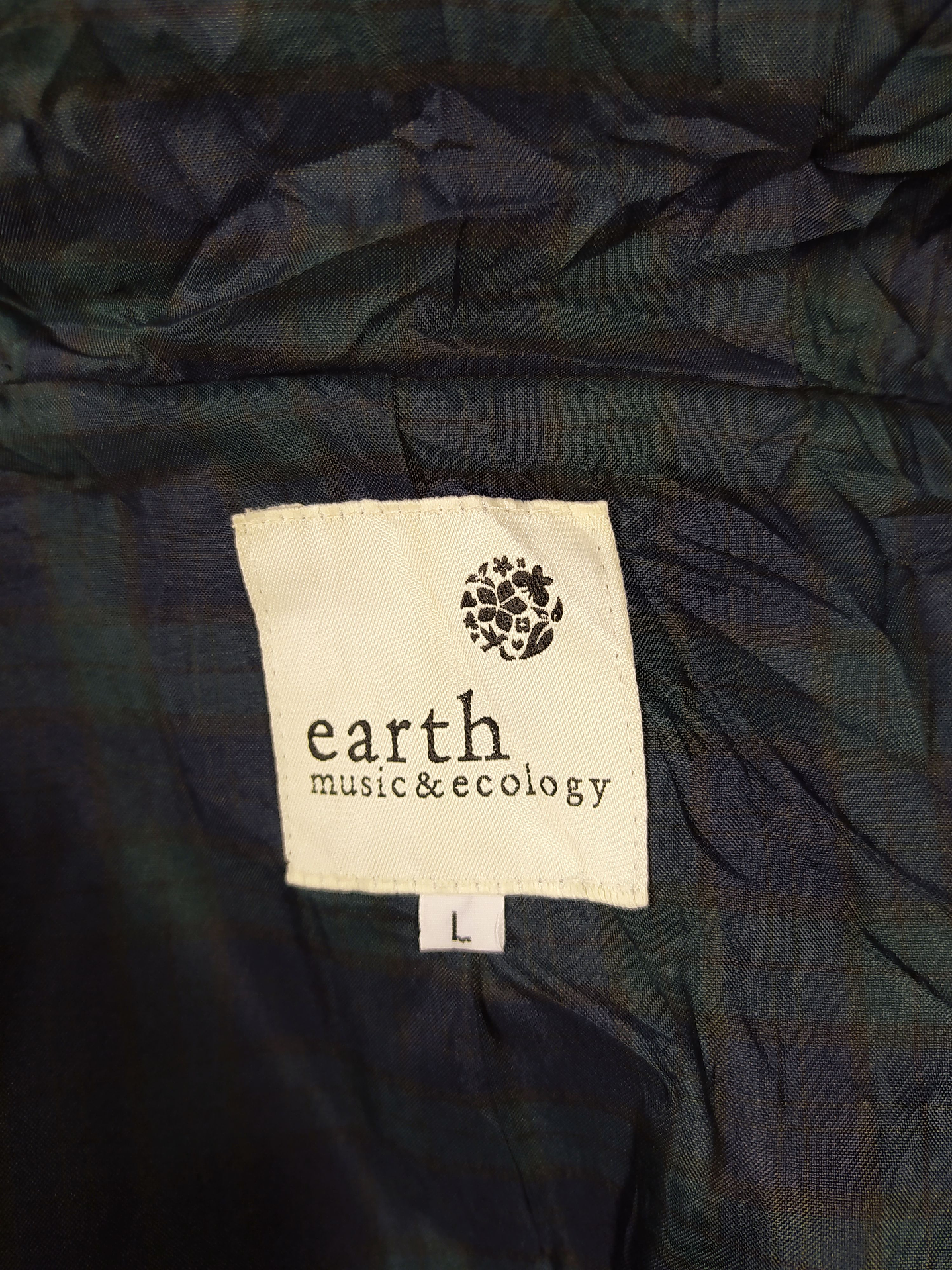 Abrigo montgomery lana Talla M EARTH AZUL - GG24 5