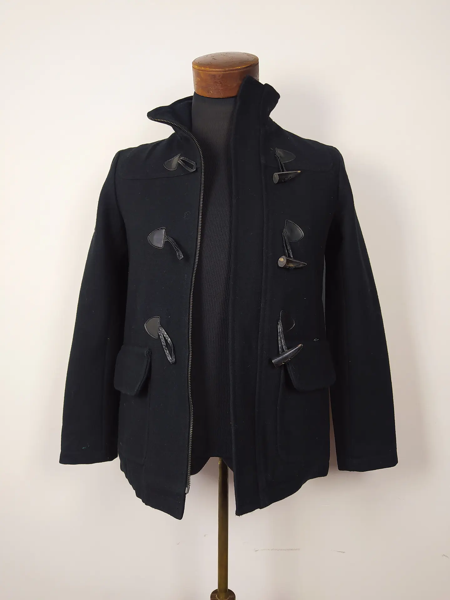 Chaqueta lana hombre Talla XS LOR EAK MENDIAN NEGRO - GG38 1