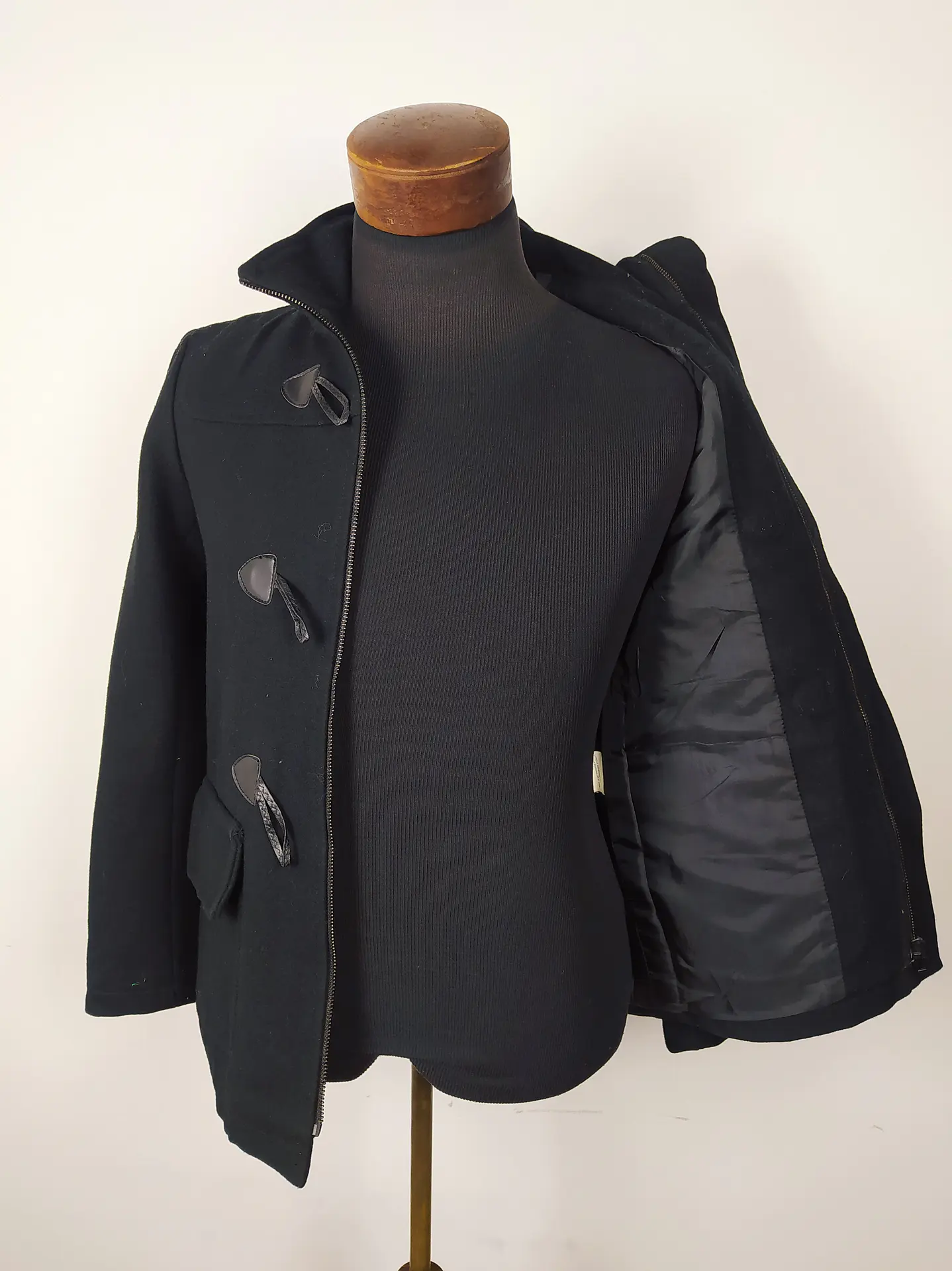 Chaqueta lana hombre Talla XS LOR EAK MENDIAN NEGRO - GG38 4