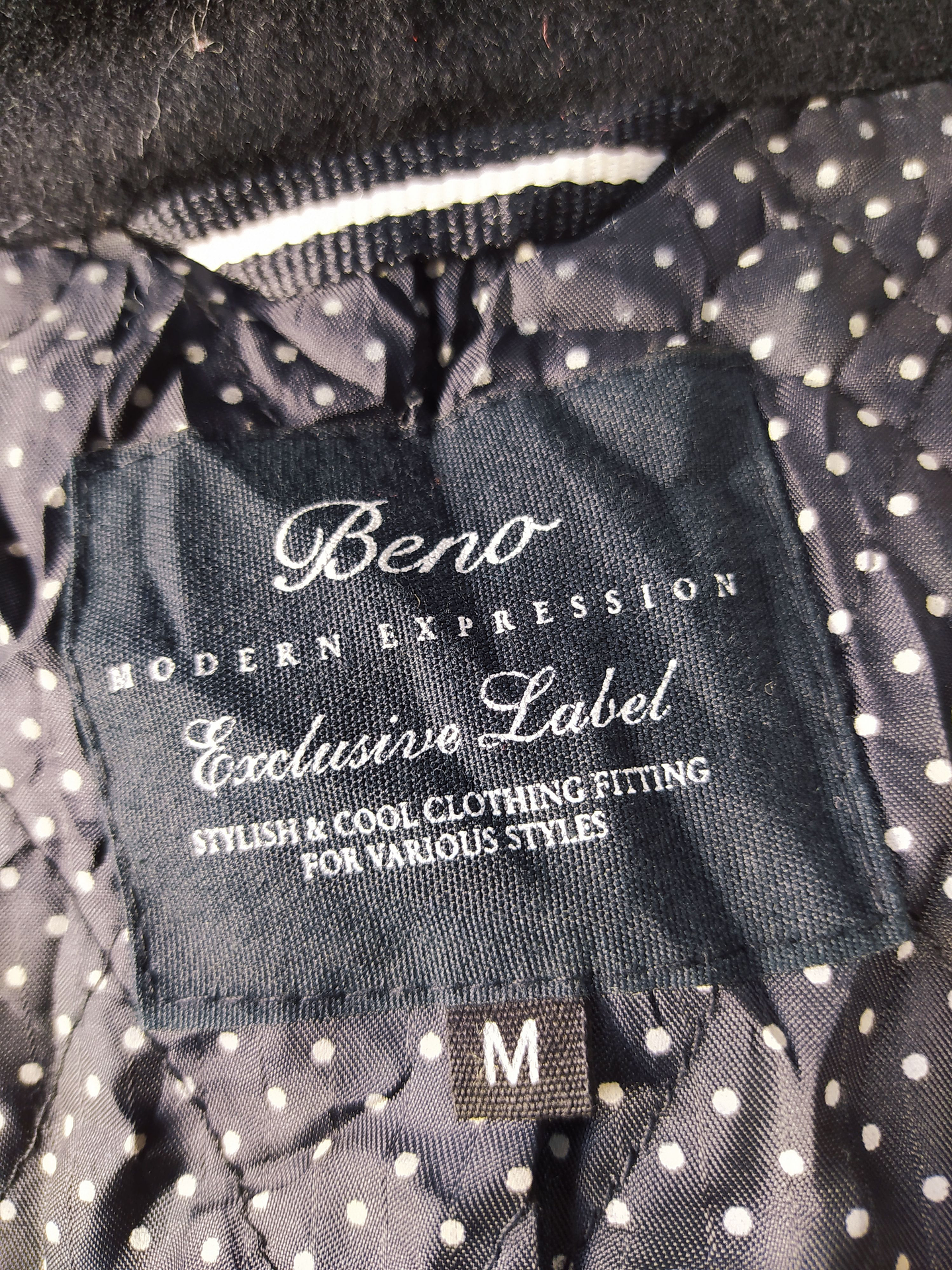 Abrigo marinero lana hombre Talla XS BENO EXCLUSIVE LABEL NEGRO - GG36 7