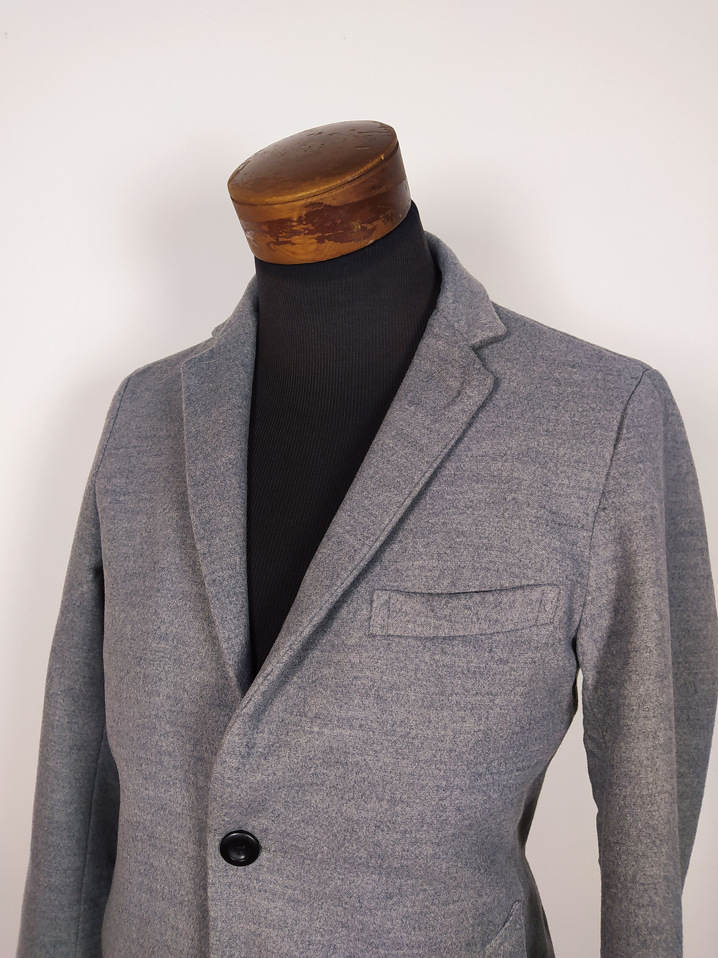 Abrigo elegante hombre Talla XS/S SEMANTIC DESING GRIS - C334 3