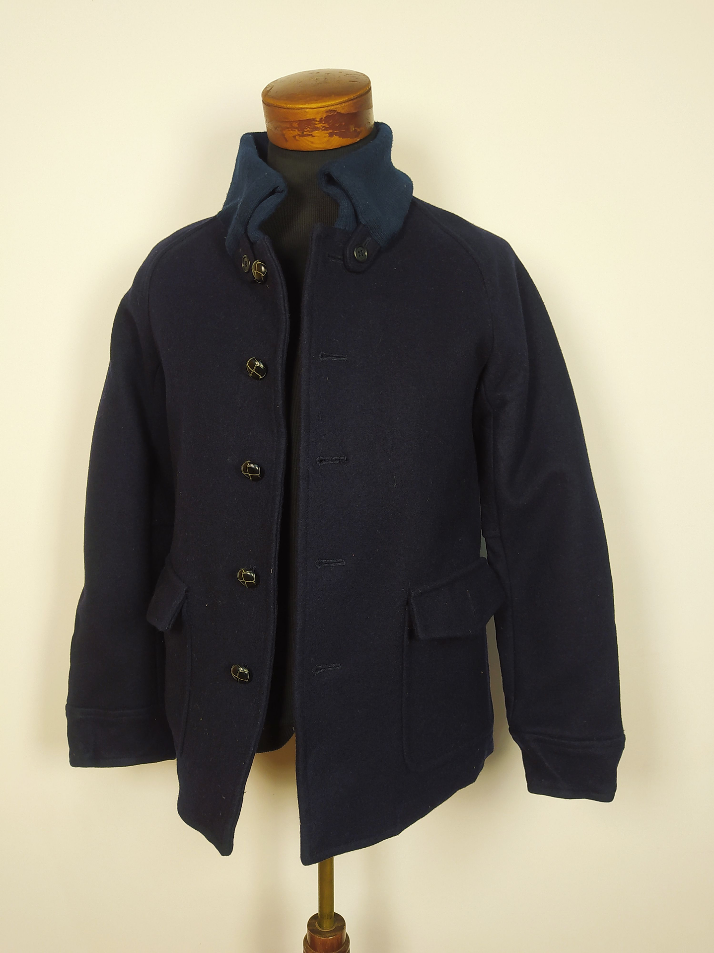 Abrigo lana hombre Talla XS URBAN RESEARCH AZUL  - C341 2